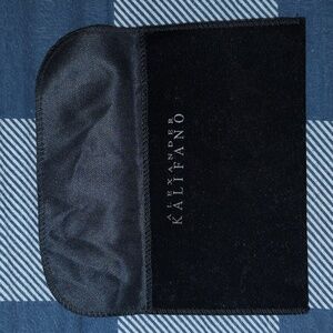 Alexander Khalifano velvet pouch